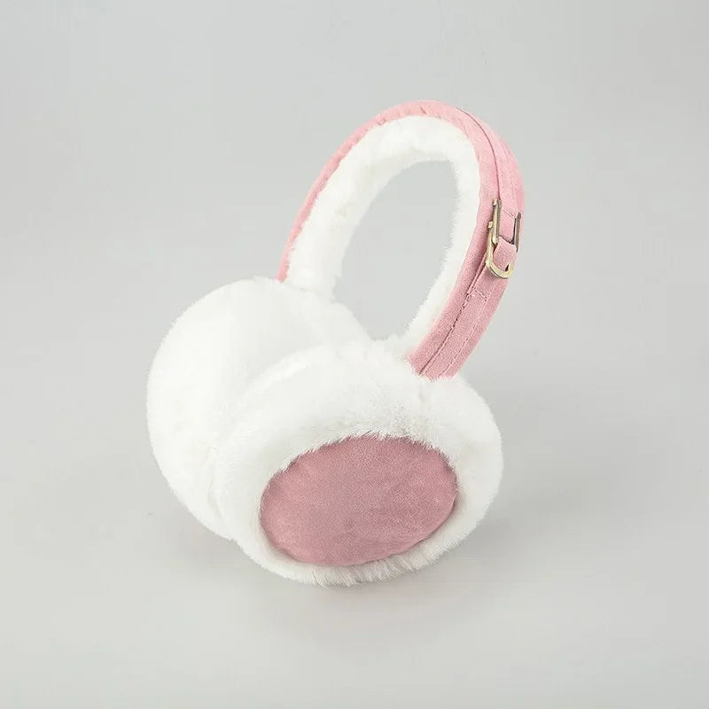 Plush Foldable Earmuffs – Warm, Stylish & Winter Ear Protection