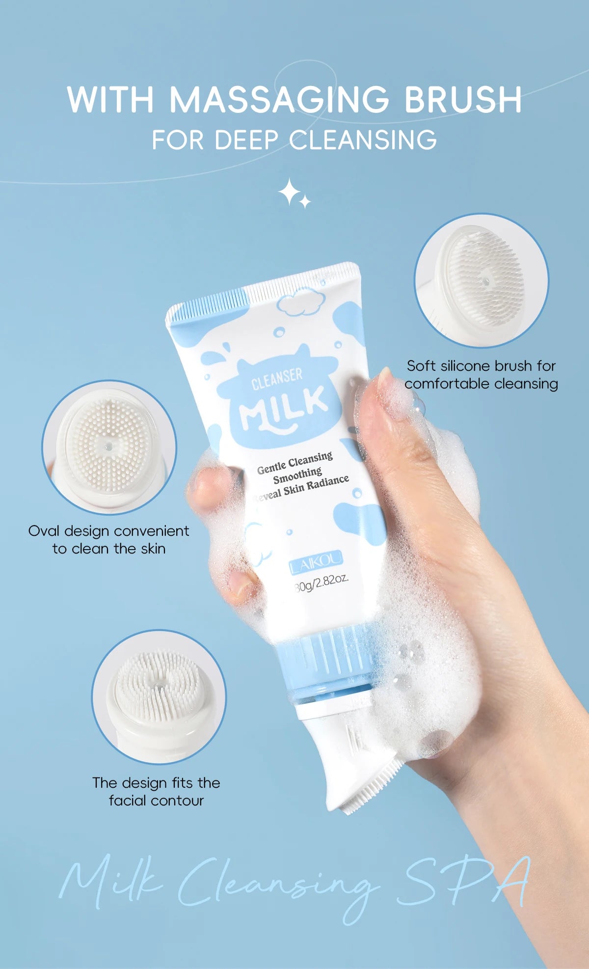 Milk Facial Cleansing Foam