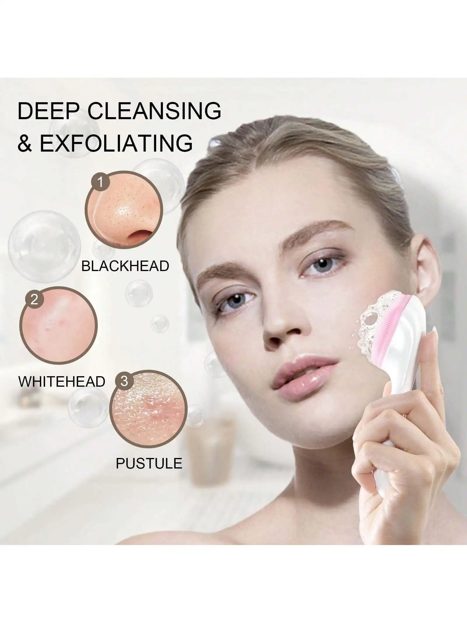 Silicone Face Scrubber 2-Pack