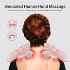 מעסה הצוואר והכתפיים האלחוטי - חום וחופש תנועה מלא