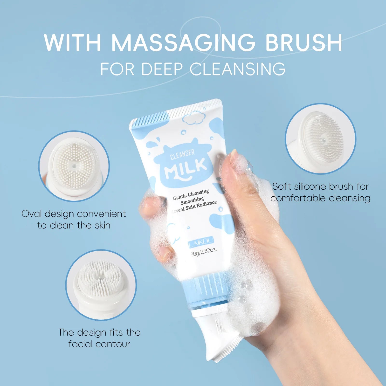 Milk Facial Cleansing Foam