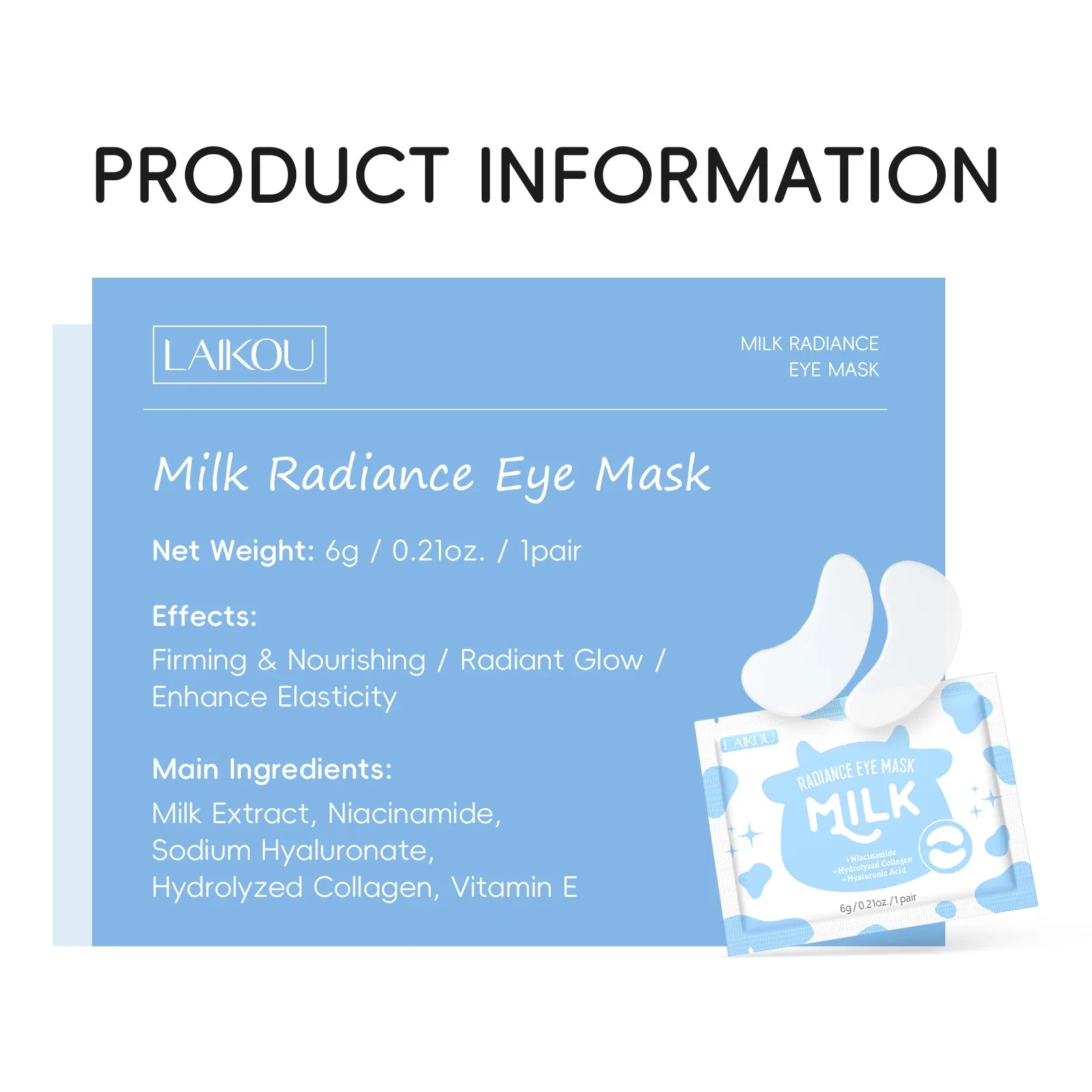 פאצ׳ים חלב לעיניים