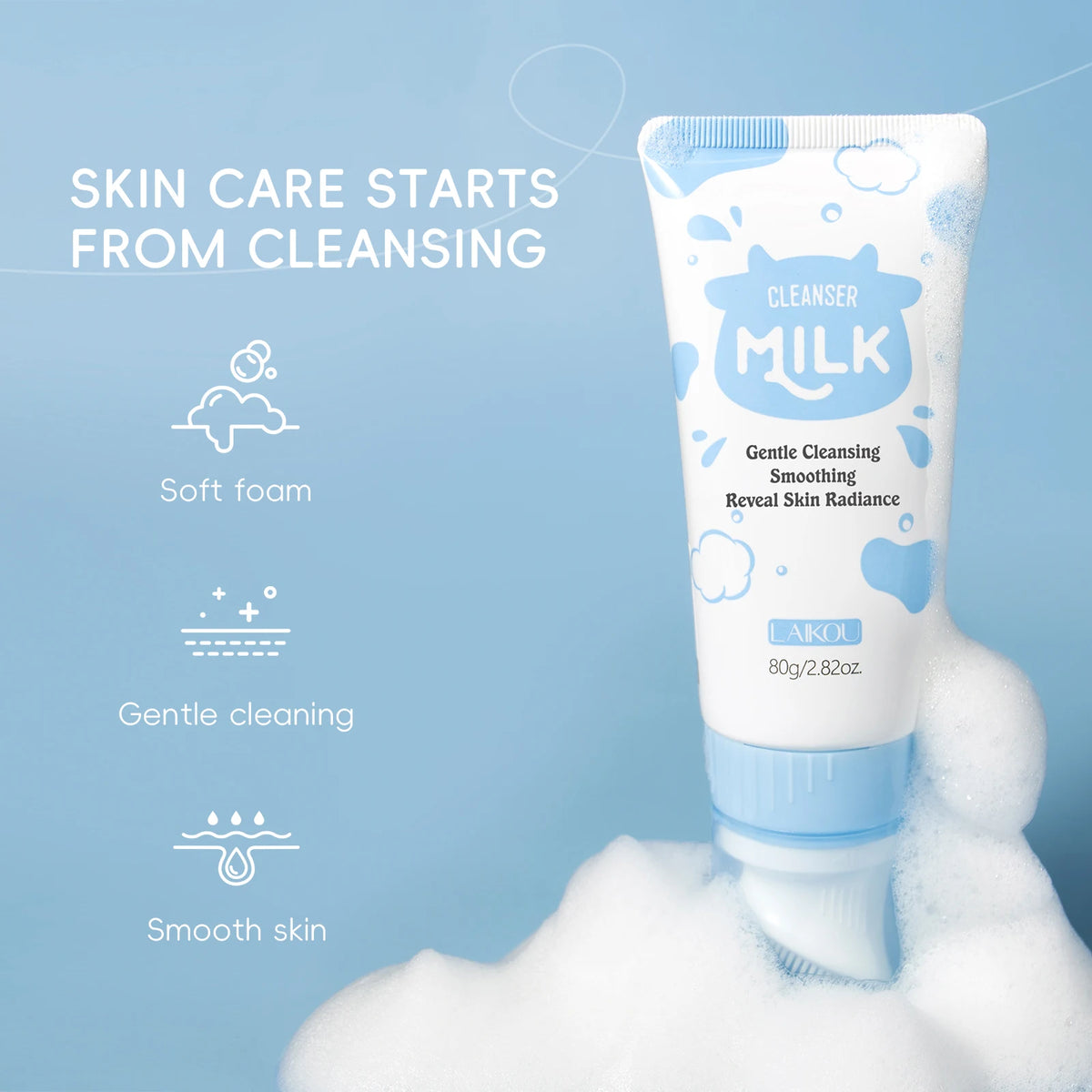 Milk Facial Cleansing Foam