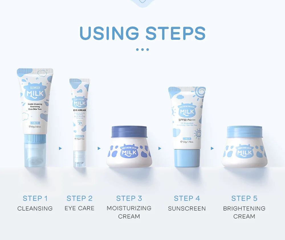 Milk Skincare 5 Piece Set