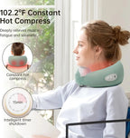 מעסה הצוואר והכתפיים האלחוטי - חום וחופש תנועה מלא