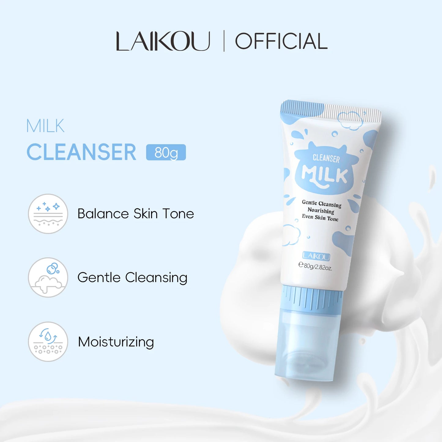Milk Facial Cleansing Foam