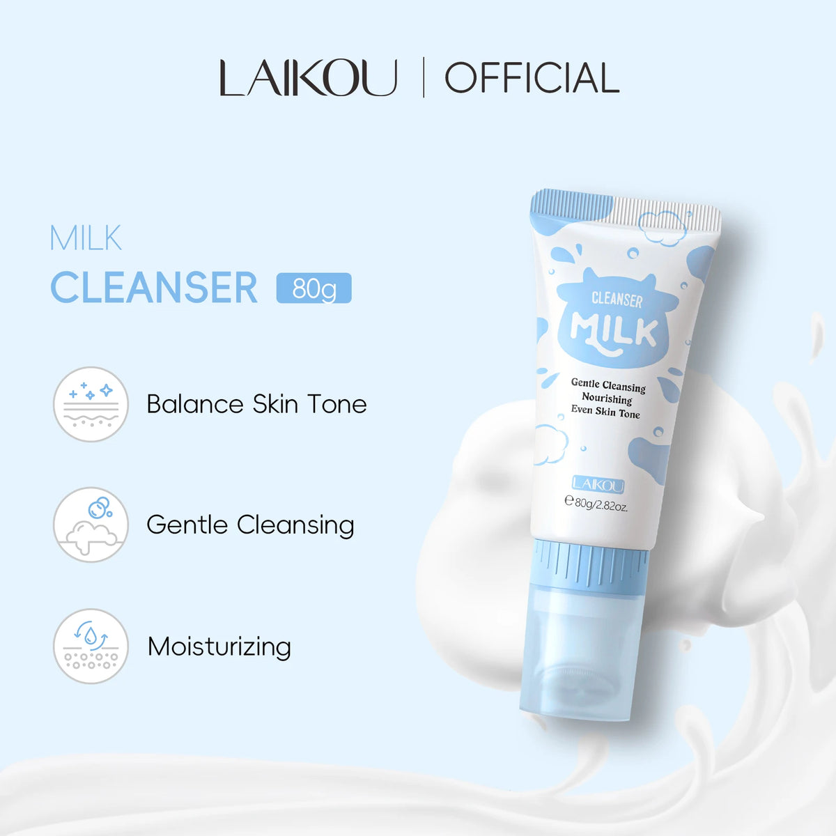 Milk Facial Cleansing Foam