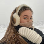 Plush Foldable Earmuffs – Warm, Stylish & Winter Ear Protection