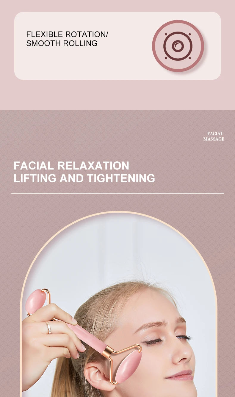 Facial Massage Roller Set