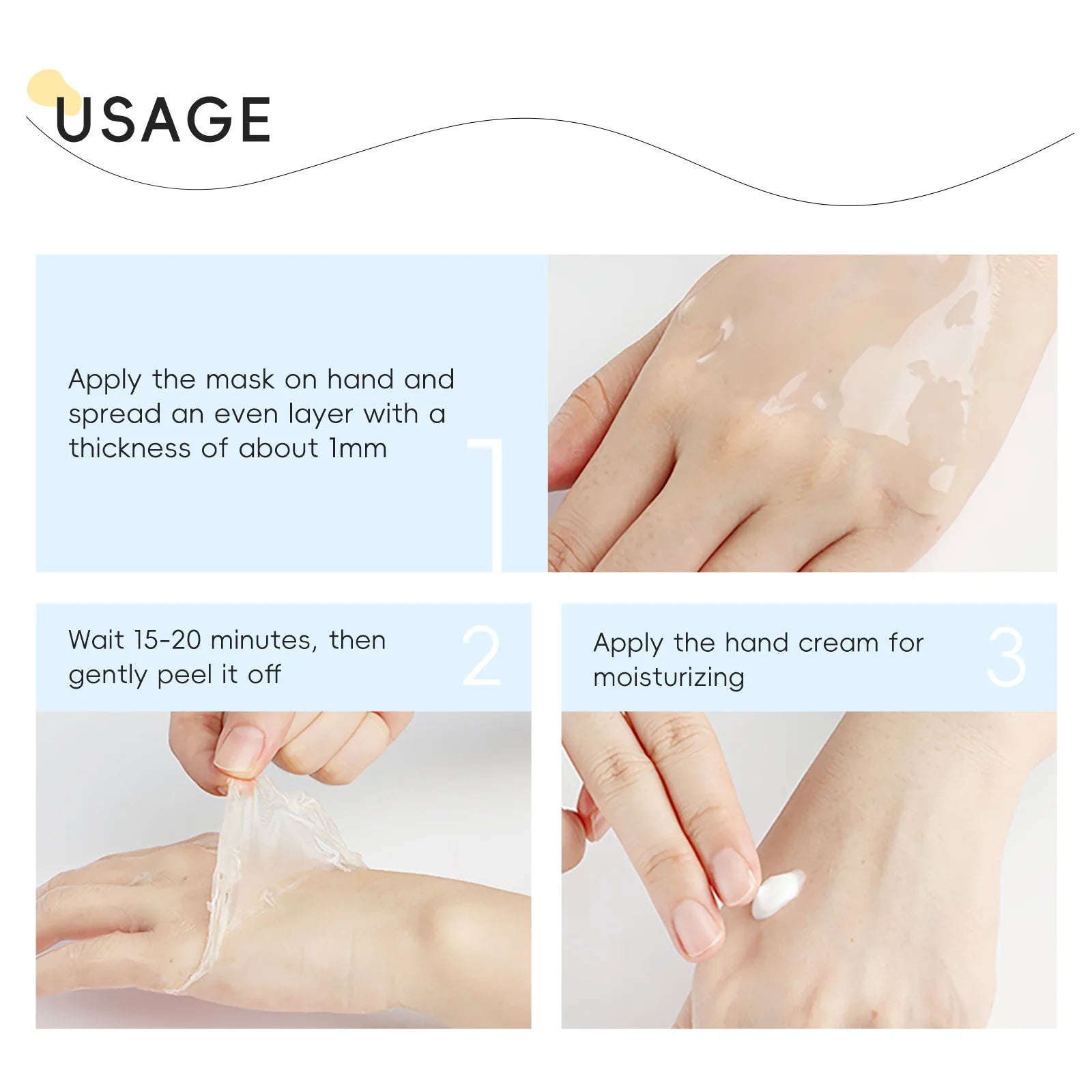 Milk Hand Wax Mask