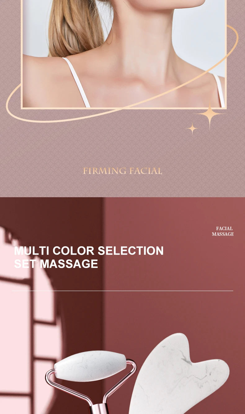 Facial Massage Roller Set