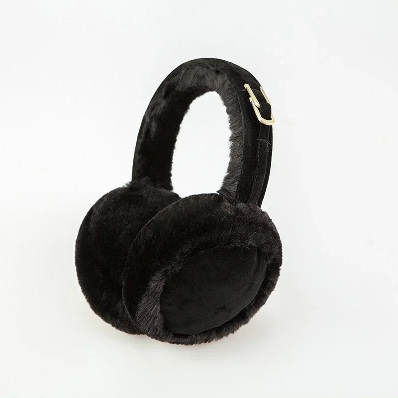 Plush Foldable Earmuffs – Warm, Stylish & Winter Ear Protection