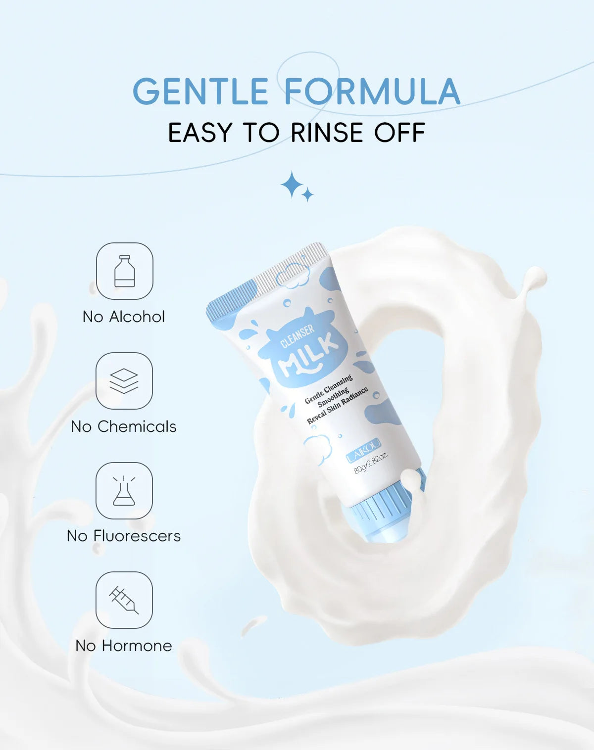 Milk Facial Cleansing Foam