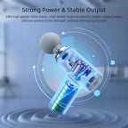 אקדח העיסוי המיני - הרפיה מיידית לשרירים תפוסים