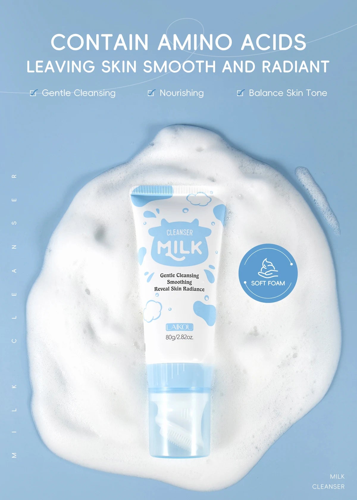 Milk Facial Cleansing Foam