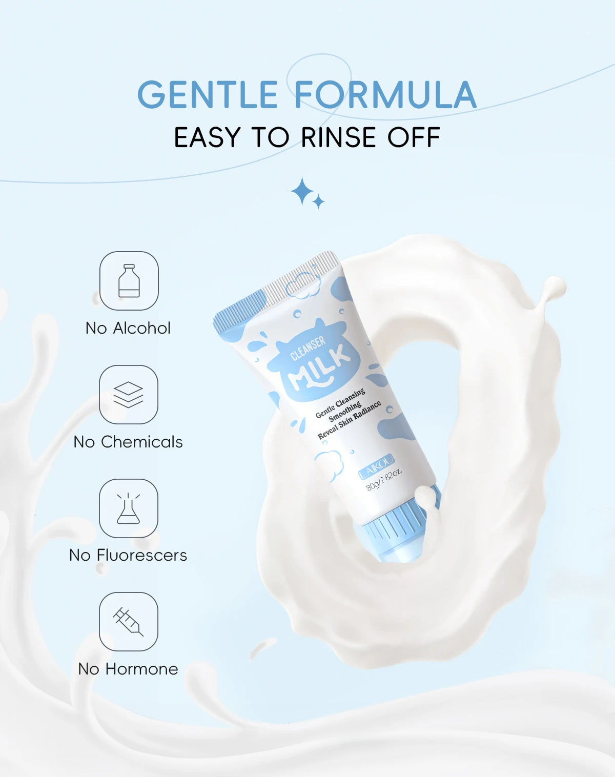 Milk Facial Cleansing Foam